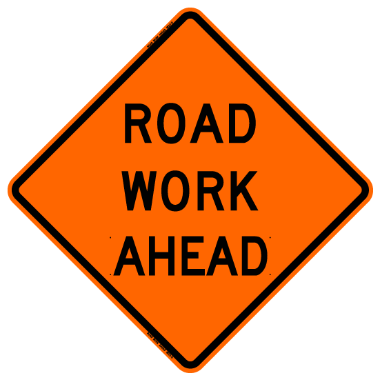 Road Work Ahead